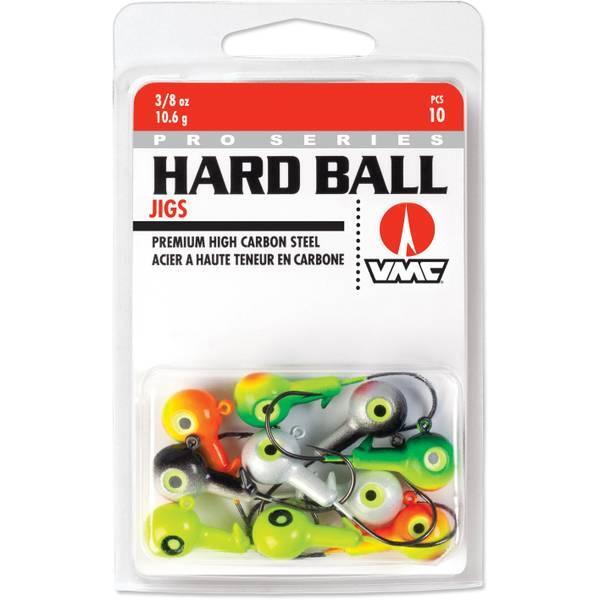 VMC HBJ18K Hard Ball Jigs 1/8 Oz 1/0 Hook Assorted